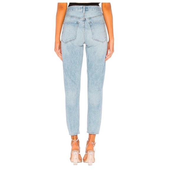 AGOLDE Jamie High Rise Classic Straight Leg Jeans - Shakedown - Size 26 EUC - Picture 2 of 4